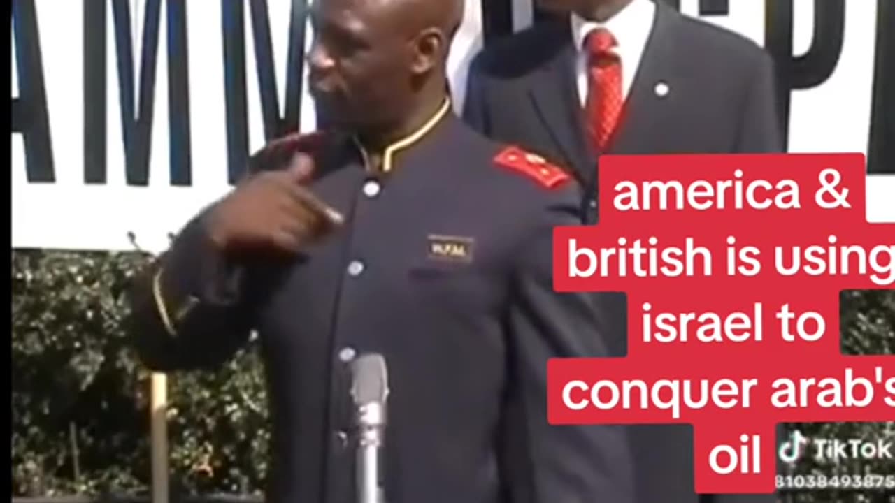AMERICA & BRITAIIN IS USING ISRAEL TO CONQUER ARAB`S OIL