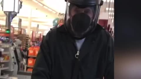 Astronauts in the grocery stores