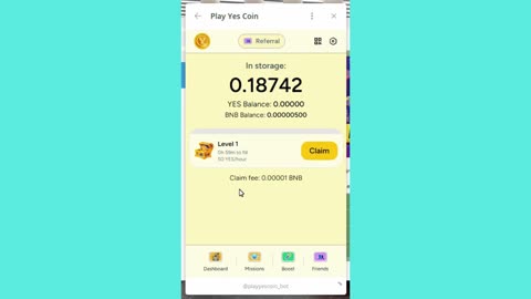 BIG MINING MINI APP WALLET TELEGRAM PLAY YES COIN