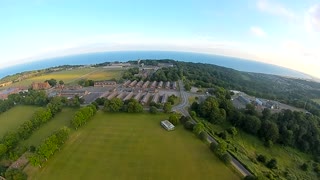 Flight of the Bumble Bee. FPV Drone flight at Napier Barracks.