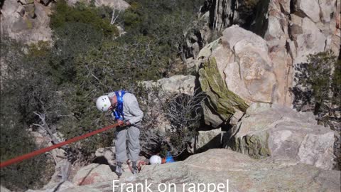 Technical Climb of Finger Rock in Tucson