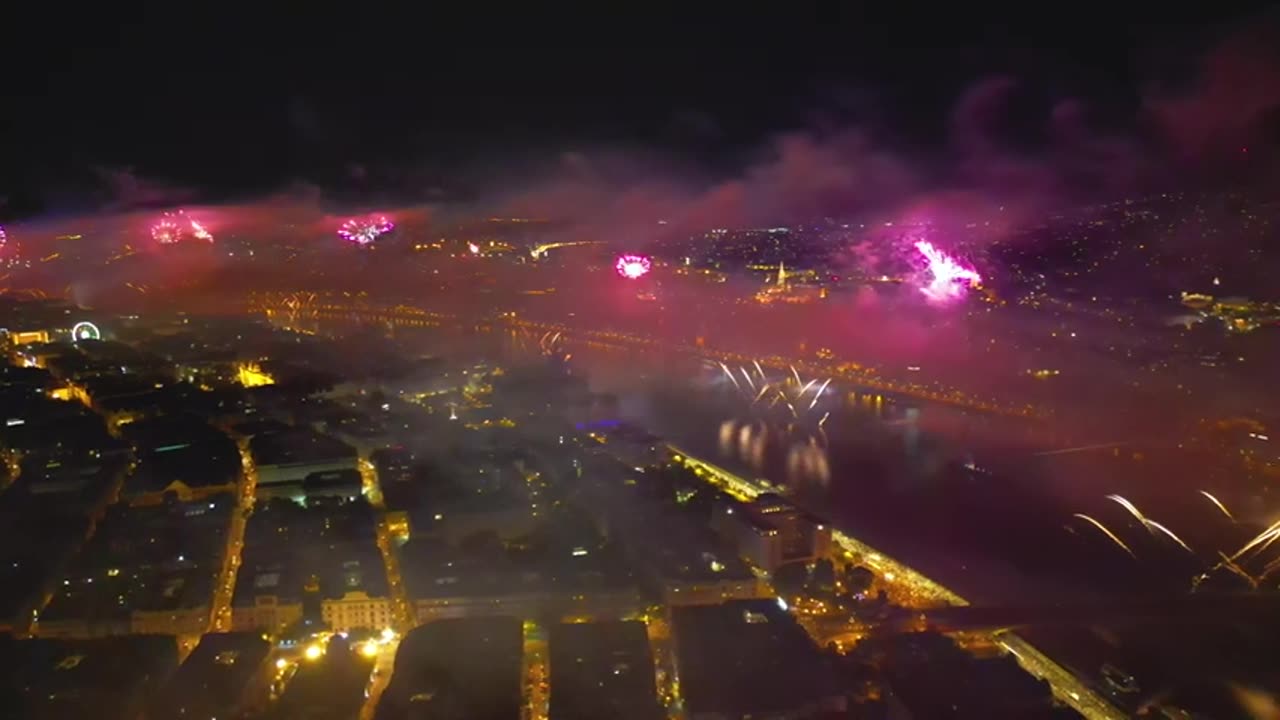 Boedapest (20240820) - Budapest Fireworks 4K St. Stephens Day 2024