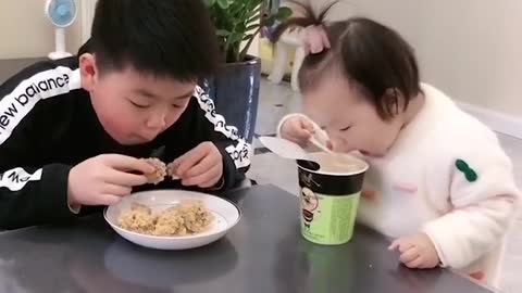 2 lovely mischievous brothers #11 - Funny baby video 😆😆 - TIK TOK Compilation