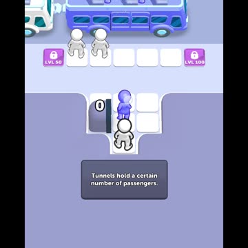 Bus Jam levels 1 to 7 #androidgames #colorgame #bus #jam #puzzlegame #colormatchinggame