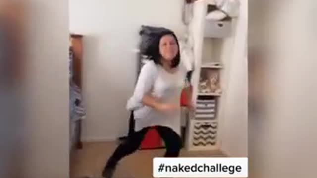 Best Naked Challenge Tik Tok Compilation~ Walked Out Naked Funny Reaction meme -