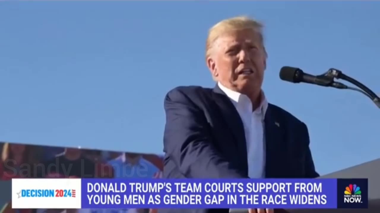 Young Men Support Donald Trump, Young Girls Support Kamala Harris