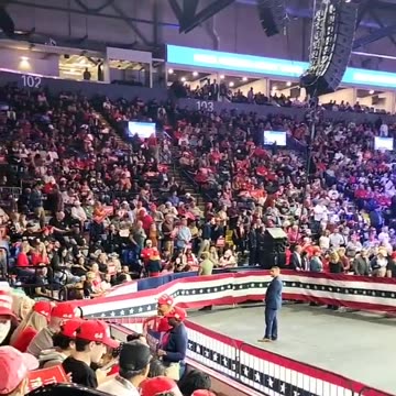 President Trump packs arena in Reading, PA