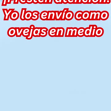 "Sabiduría y Prudencia en Medio de la Adversidad" Mateo 10:16#shorts #short #youtubeshorts #ytshorts