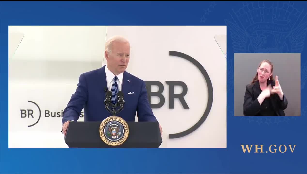 Biden: Times have shifted, "New World Order" coming.