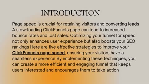 Ways To Improve Your Clickfunnels Page Speed