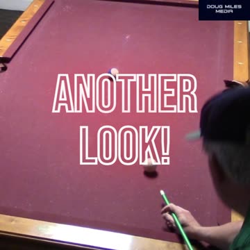 3 RAIL SHOT INTO THE SIDE POCKET!