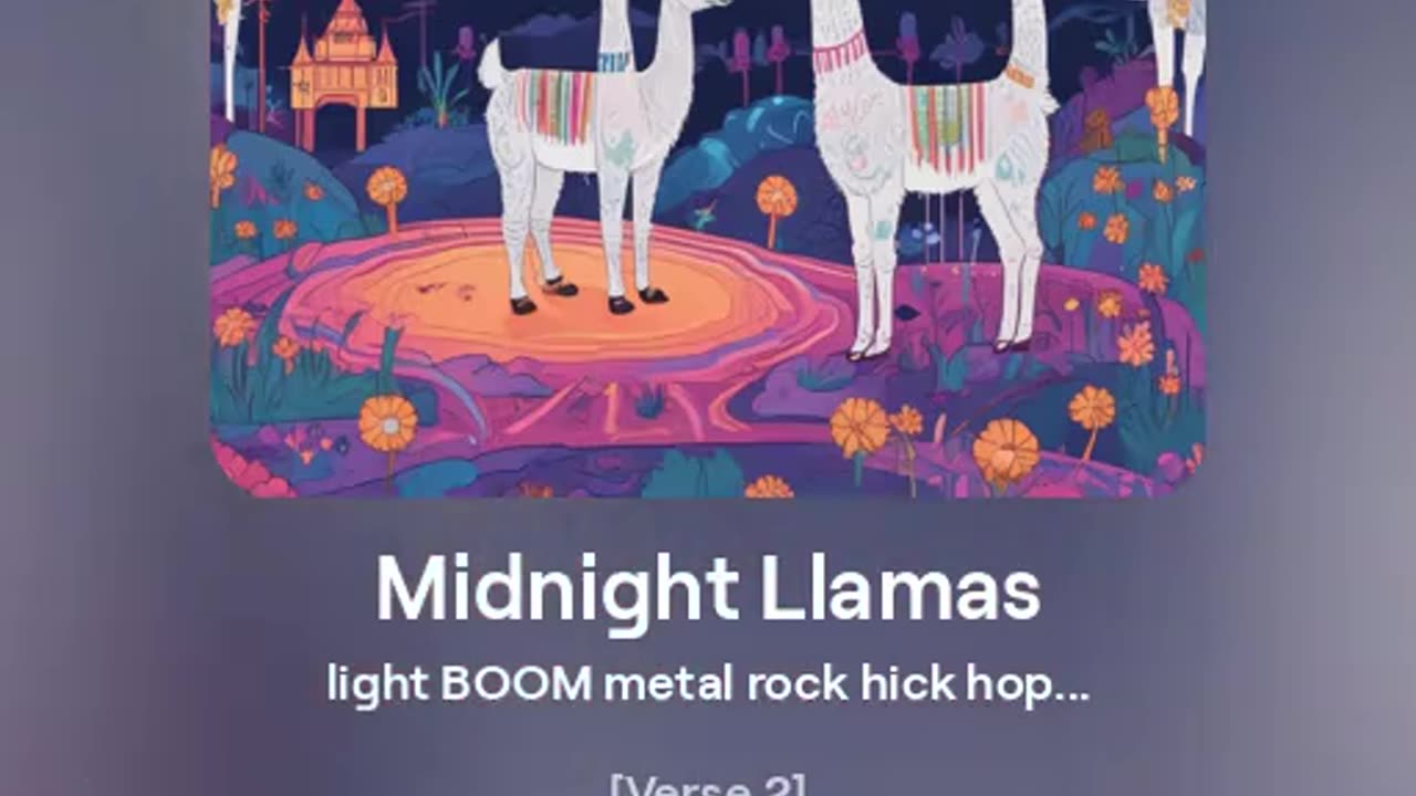 Midnight Llamas