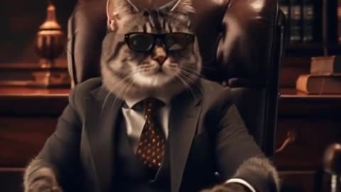 The Godfather Cat" — AI has remade a classic 🎩