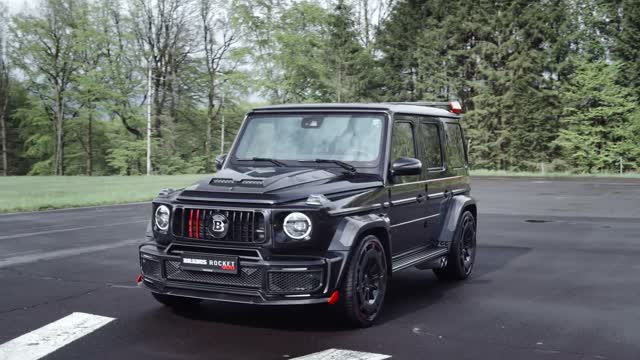 Driving the BRABUS 900 Rocket Edition