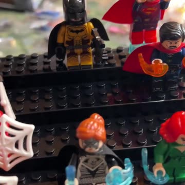 Lego Carnage venom doctor strange vision marvel dc Superheroes minifigures in 4 tier display