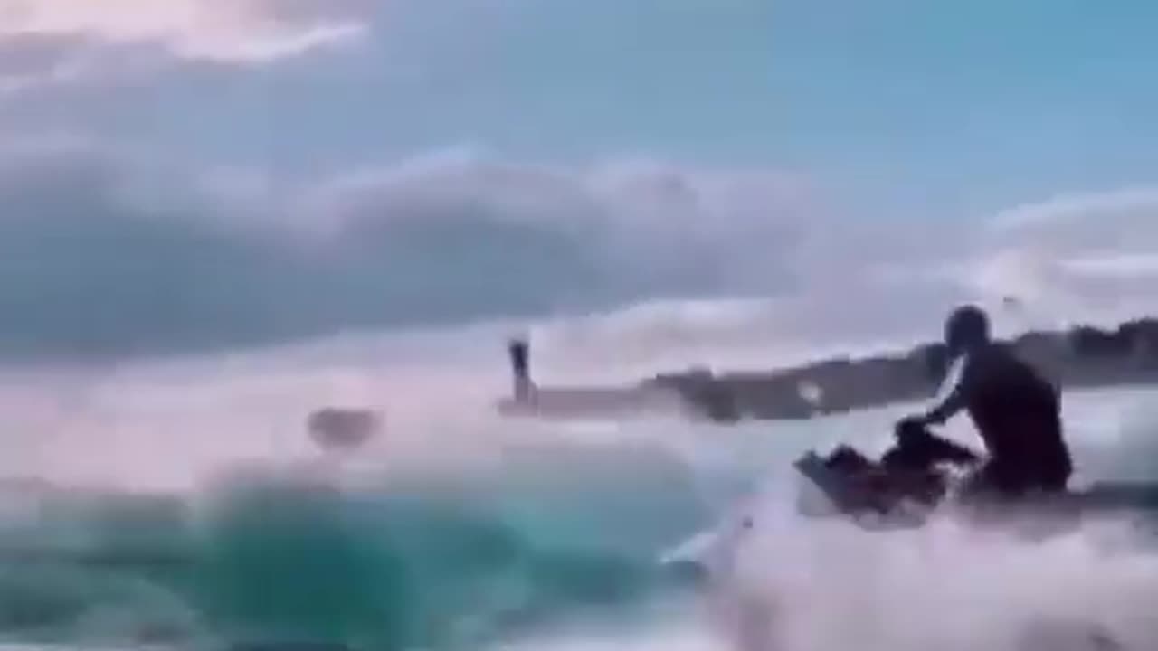 Not Everyone On A Jet Ski Is Happy