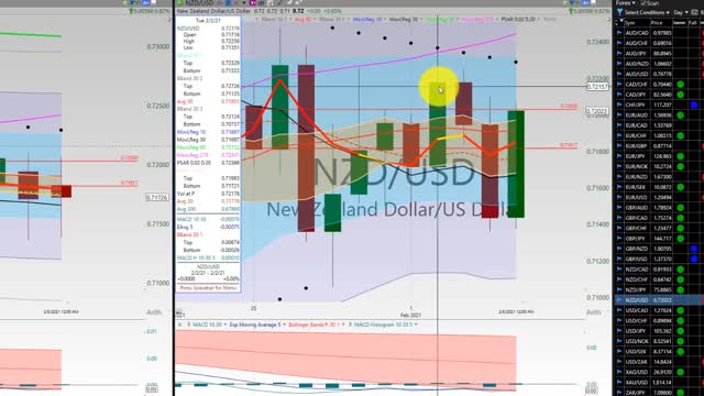 20210205 Friday Forex Swing Trading TC2000 Week In Review