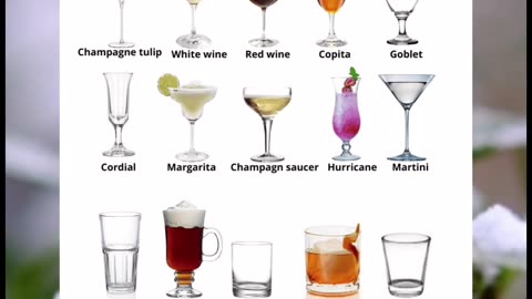 Exploring the Different Types of Drinking Glasses #findshealthyliving #shorts