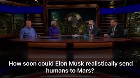 Bill Maher & Neil deGrasse Tyson Discuss Elon Musk & Going to Mars