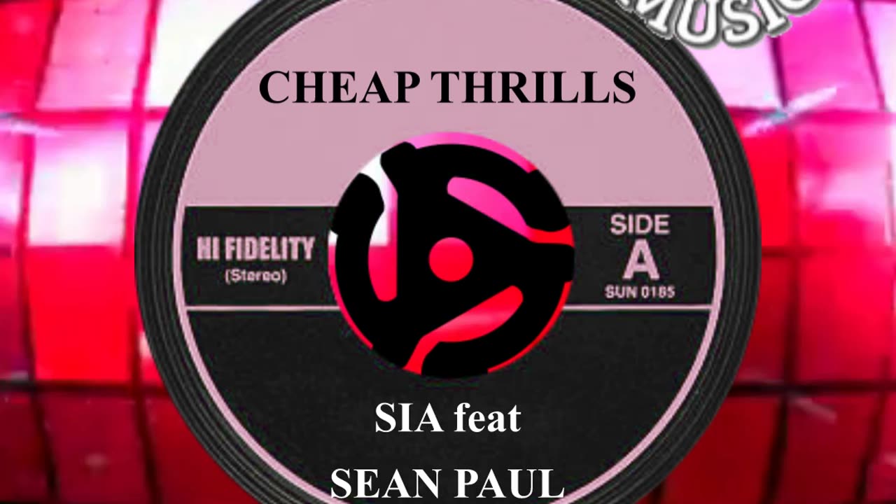 #1 SONG THIS DAY IN HISTORY! Sep 1st 2016 "Cheap Thrills" by SIA featuring SEAN PAUL