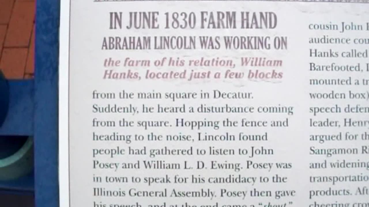 Lincoln's First Speech
