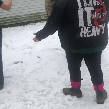 Playing with an Emu!