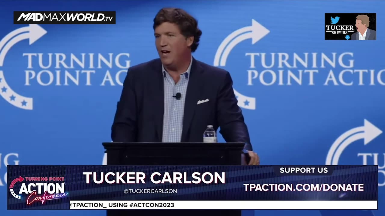 Tucker Slams Impotent GOP In Full TP Action Speech