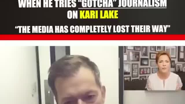 Reporter Gets Checked On Bias Interview With Kari Lake