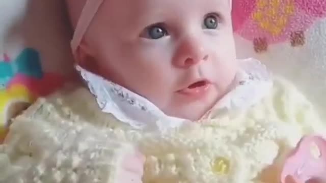 Cute baby video