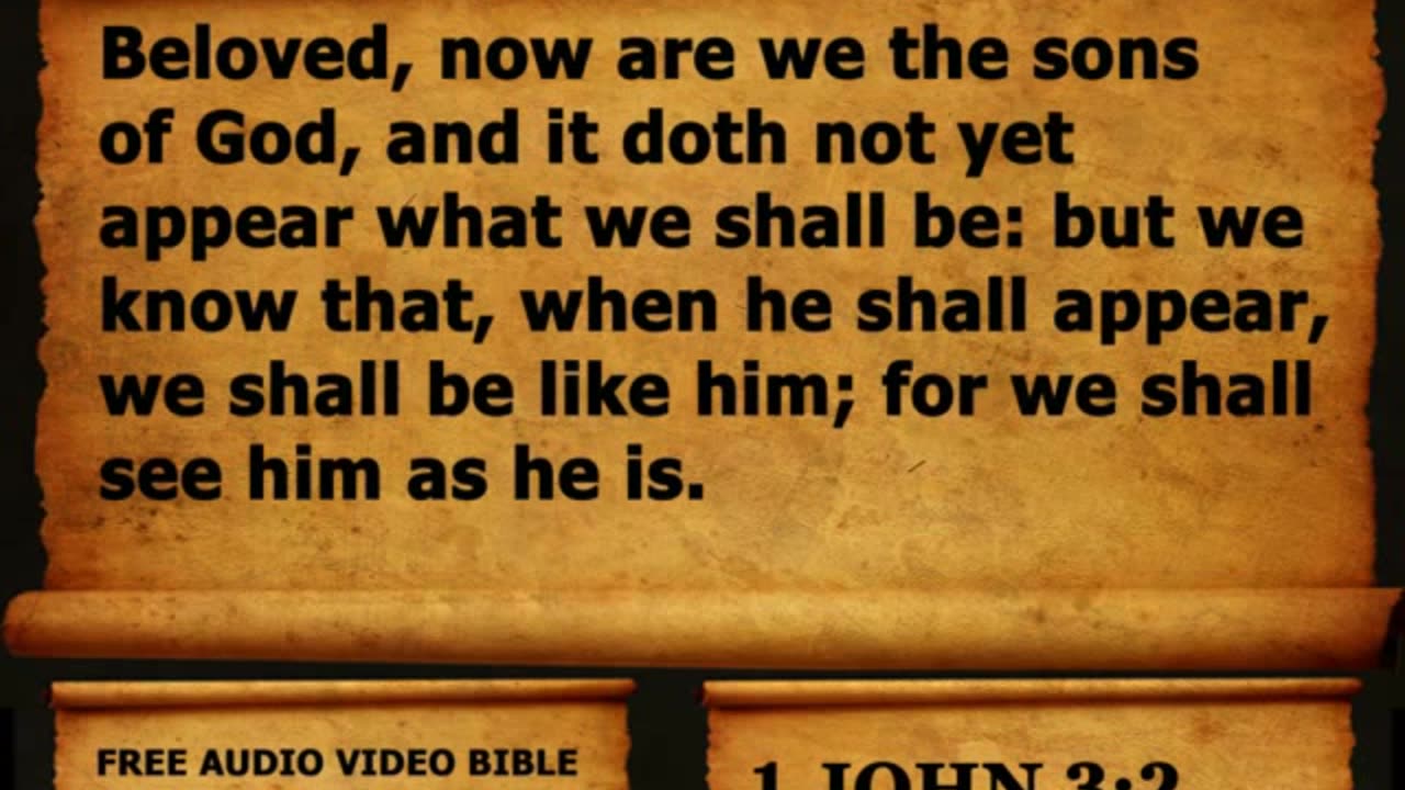 Bible Book 62. 1 John Complete 1-5, King James Version (KJV) Read Along Bible