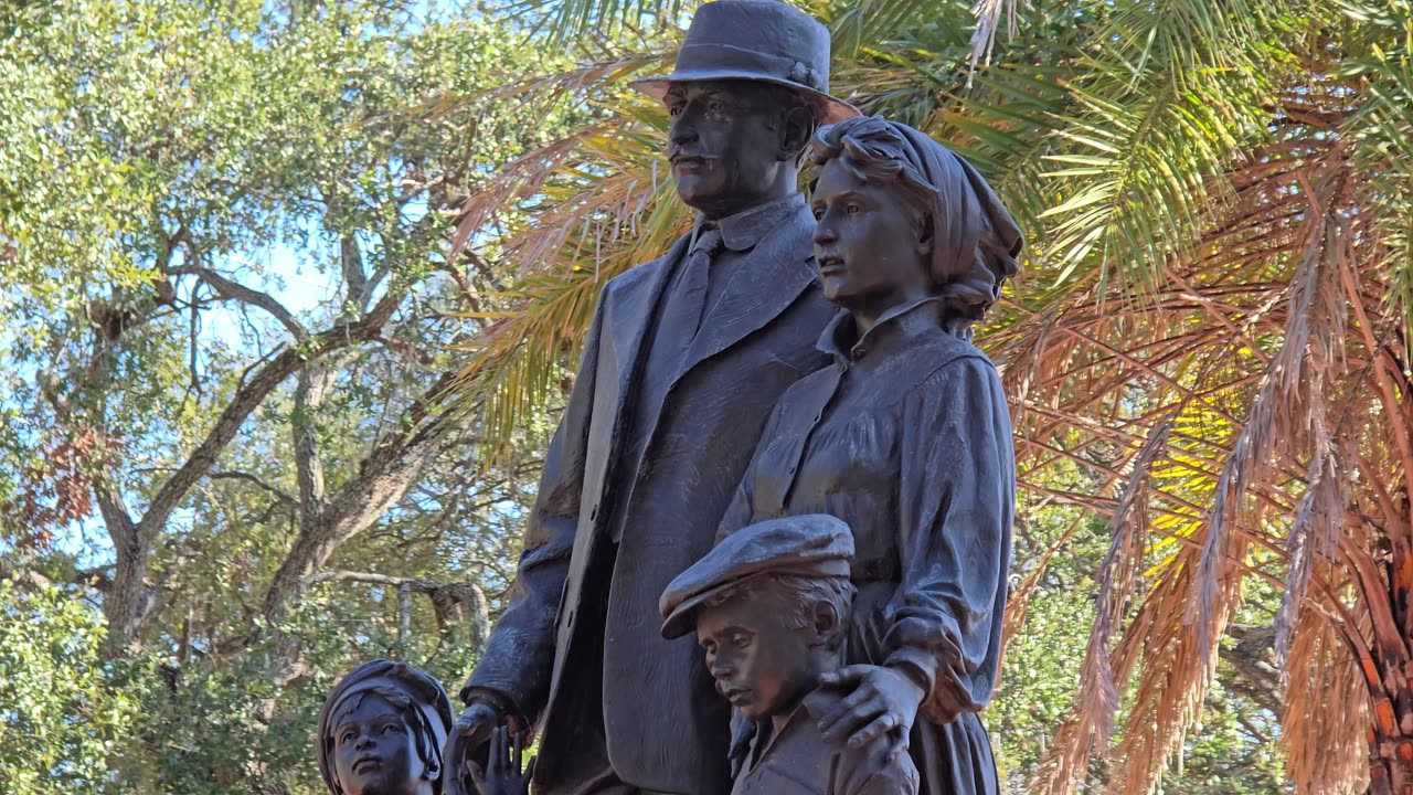 Immigrant Statue Ybor Tampa FL