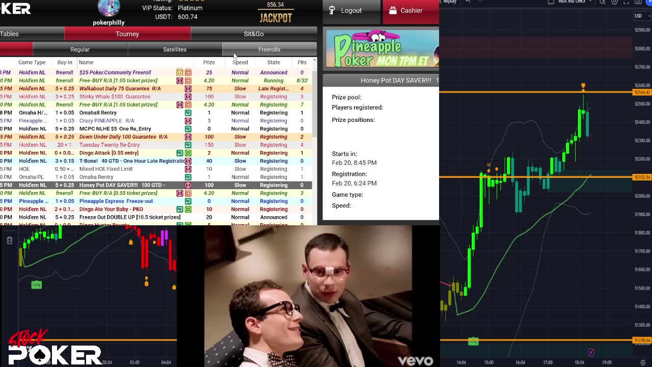 Play Poker, Trade Crypto, and Give it All Away
