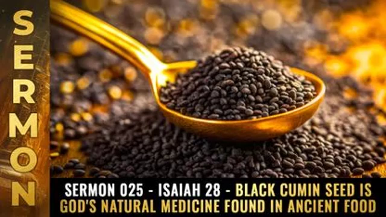 Black Cumin Seed is God's Natural Medicine found in Ancient Food: Mike Adams