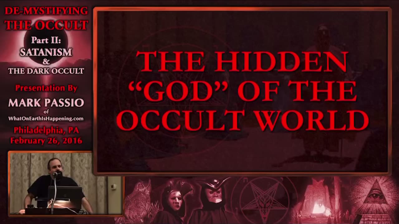 Mark Passio bringing some occult knowledge