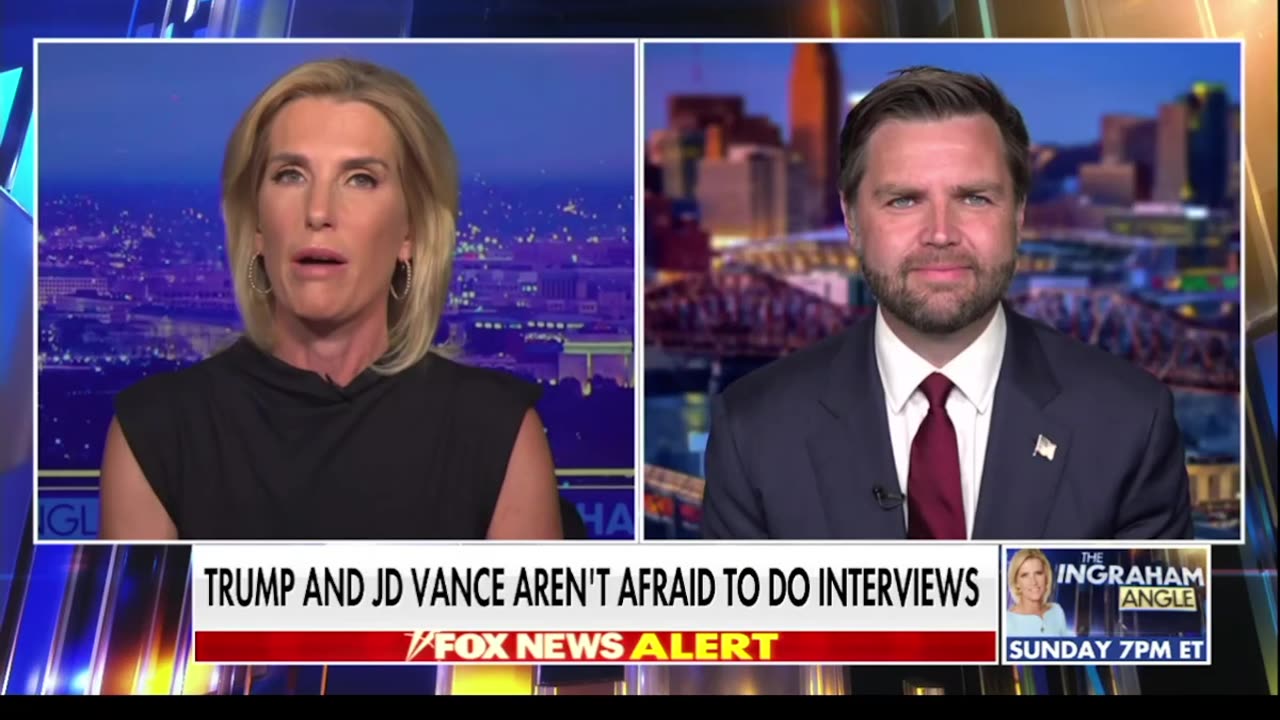 JD Vance Interview - Laura Ingraham