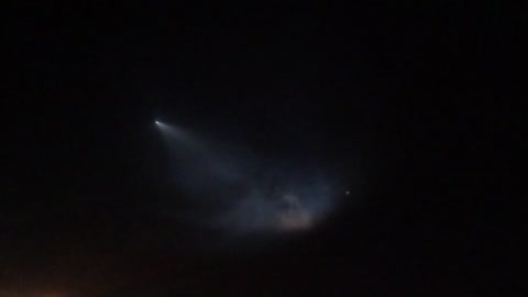 10-7-18 Space X launch out of Vandenberg