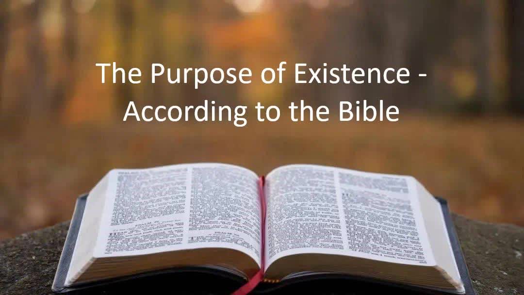 Purpose of Existence