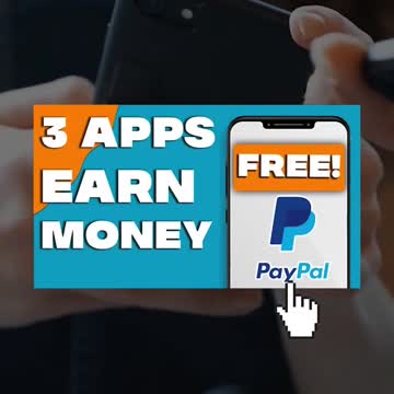 3 APPS That PAY YOU FREE PAYPAL MONEY (Make Money Online) #Shorts