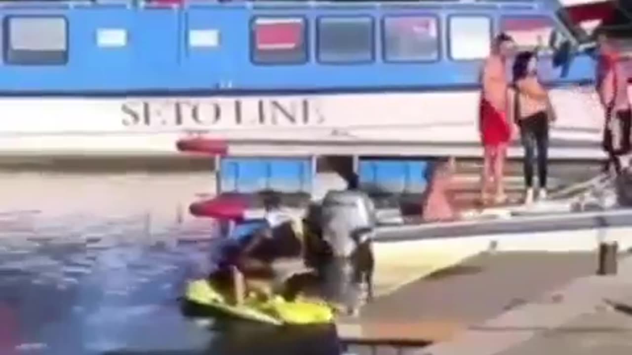 How dose a Jet ski blow up like this?