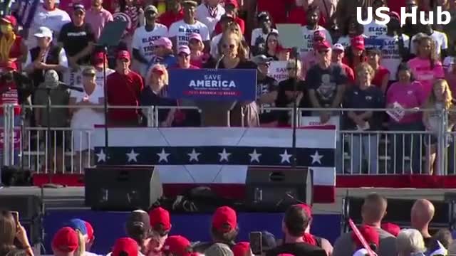 Donald Trump MASSIVE Rally in Perry, GA