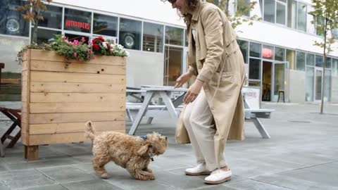 Jenny and his dog