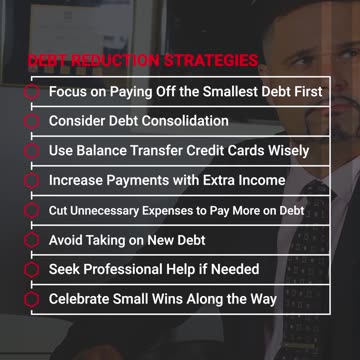 Carvellis Key Points! This one means "Debt Reduction Strategies"