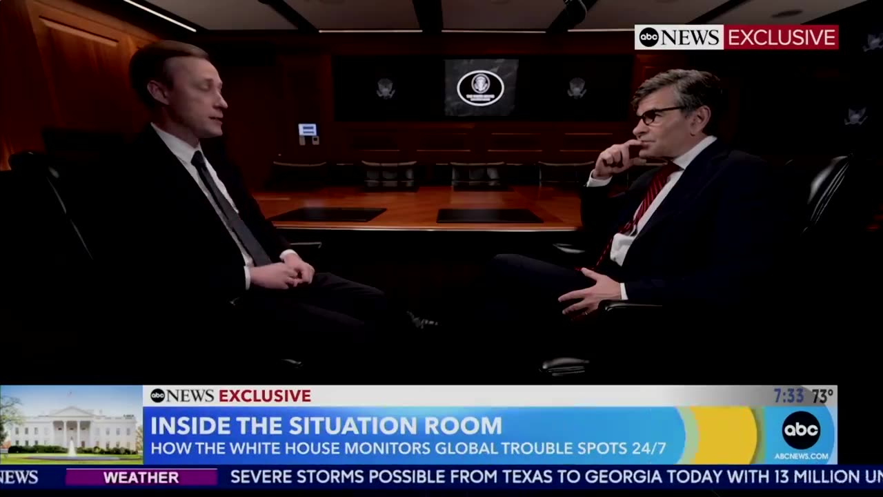 USA: Biden National Security Adviser Jake Sullivan talks about the White House Situation Room!