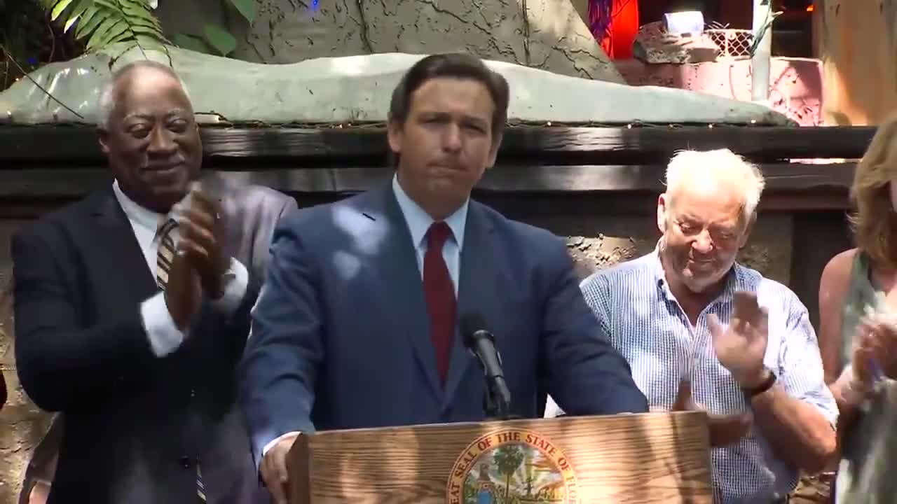 DeSantis Reacts to Democrat Running Against Him — It’s a MIC DROP