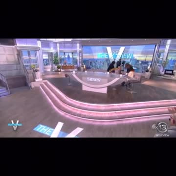 Joy Behar falls on the view