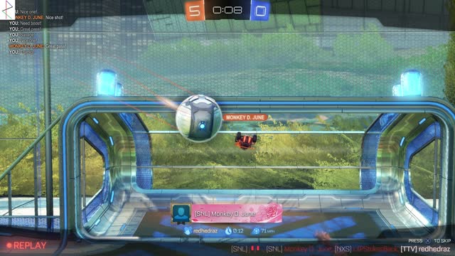 He stole my goal, but that's fine