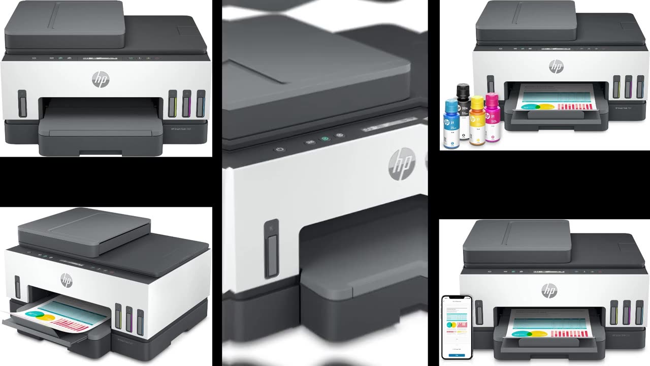 HP Smart -Tank 7301 Wireless All-in-One Cartridge-free Ink Printer