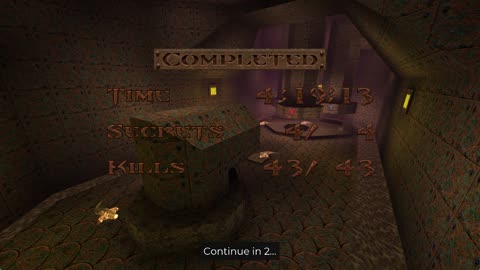 Quake - E3M5 The Wind Tunnels Walkthrough (All Secrets)