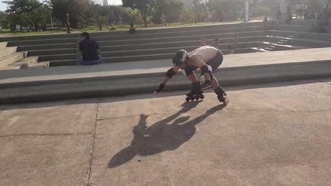 FELL BUT DIDN'T GIVE UP
