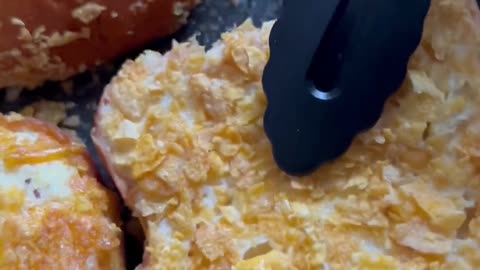 Mordi minha boca com essaTorrada Francesa Crocante😱😋
